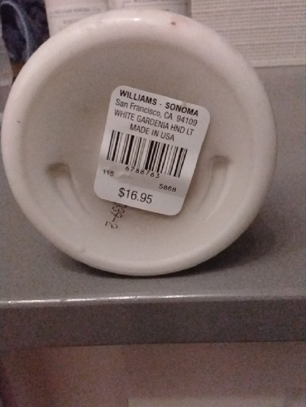 Williams Sonoma White Gardenia Hand Lotion Duo - White - Picture 6 of 7